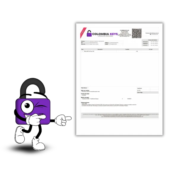 Locky Keys con la factura electrónica