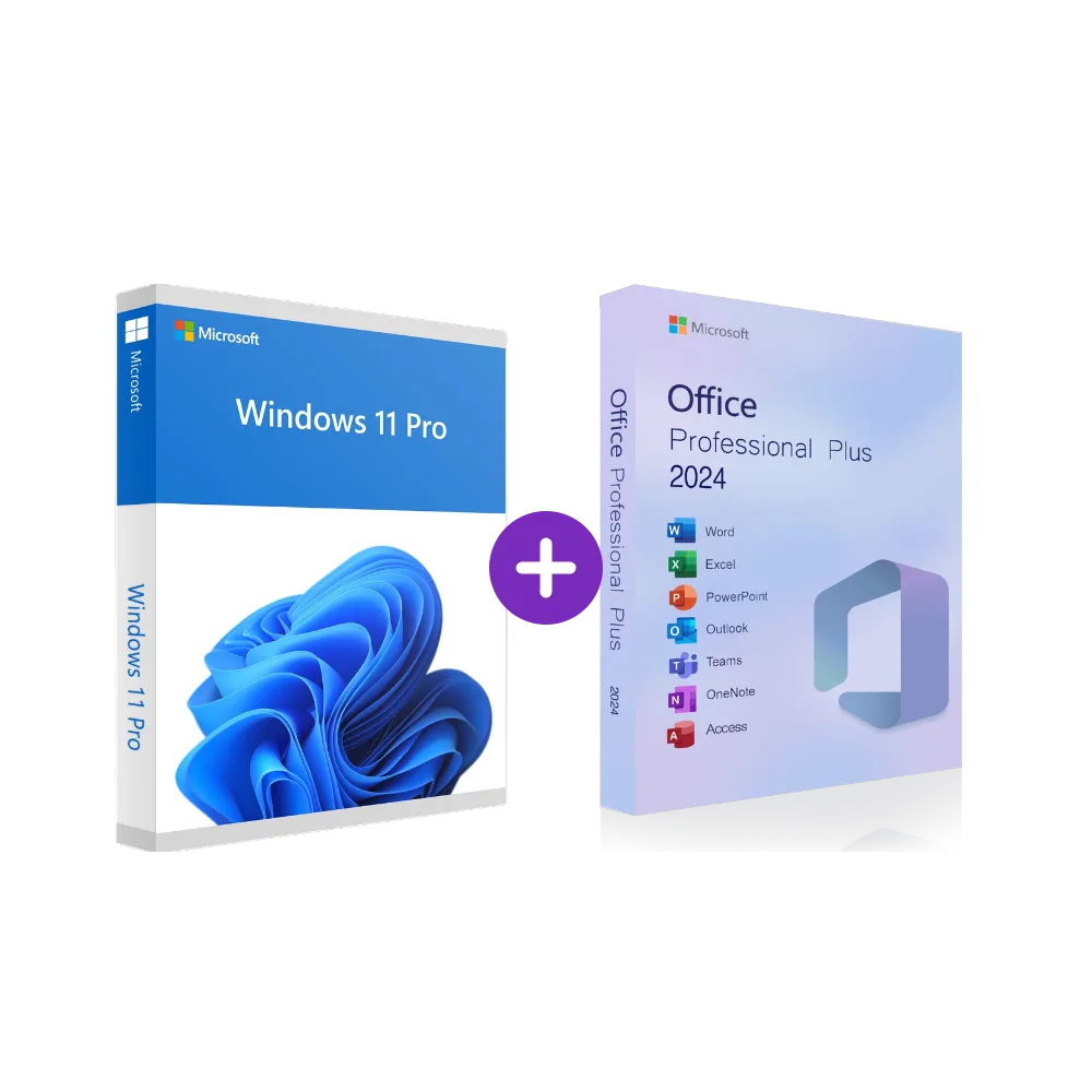 Combo Windows 11 Pro y Office 2024 Pro Plus